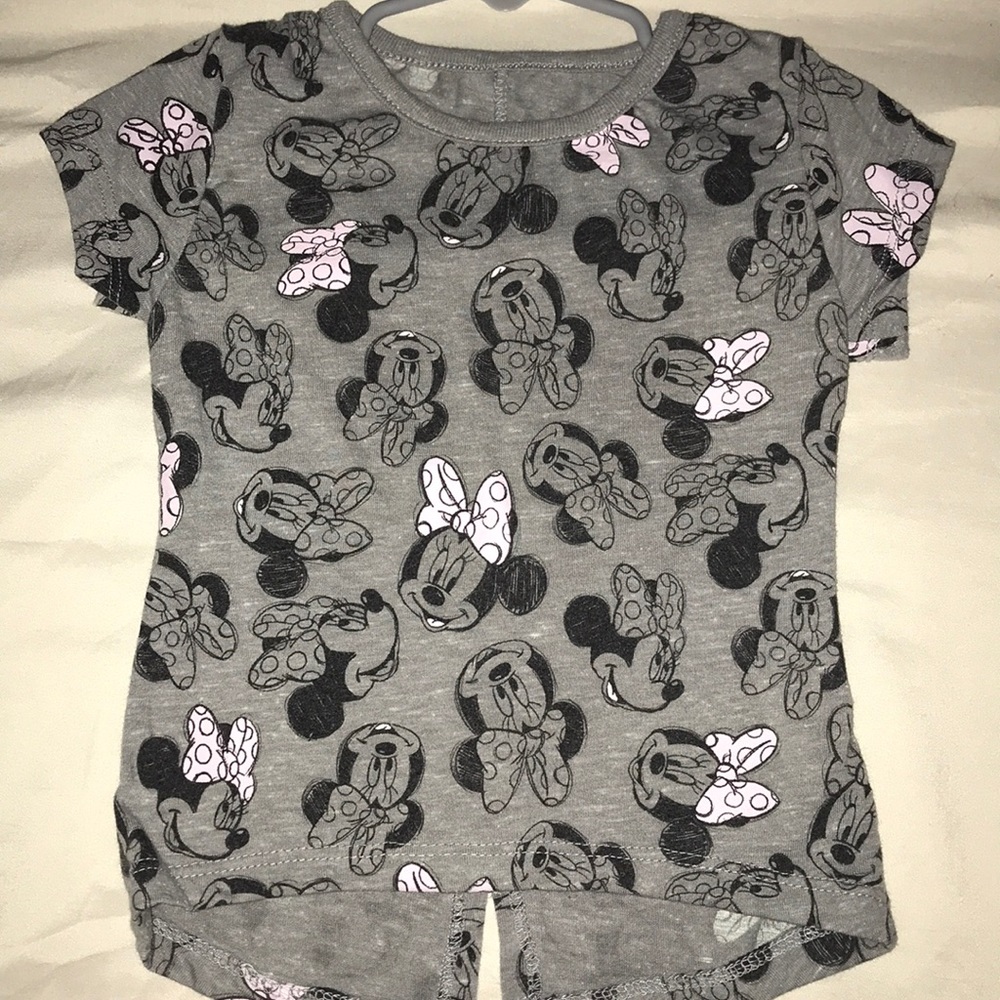 Girls Minnie Hi-Lo shirt